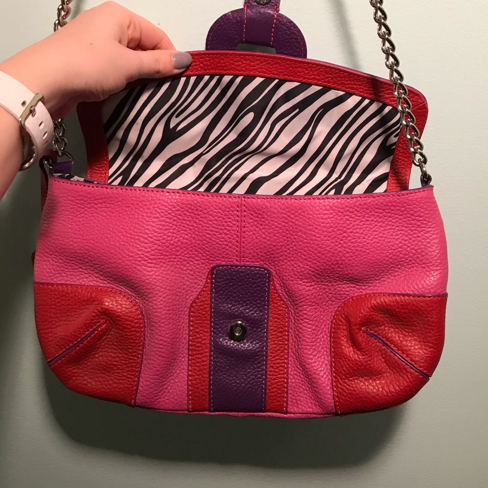 UNIQUE Maxx New York Bag - Pink, Red, Purple